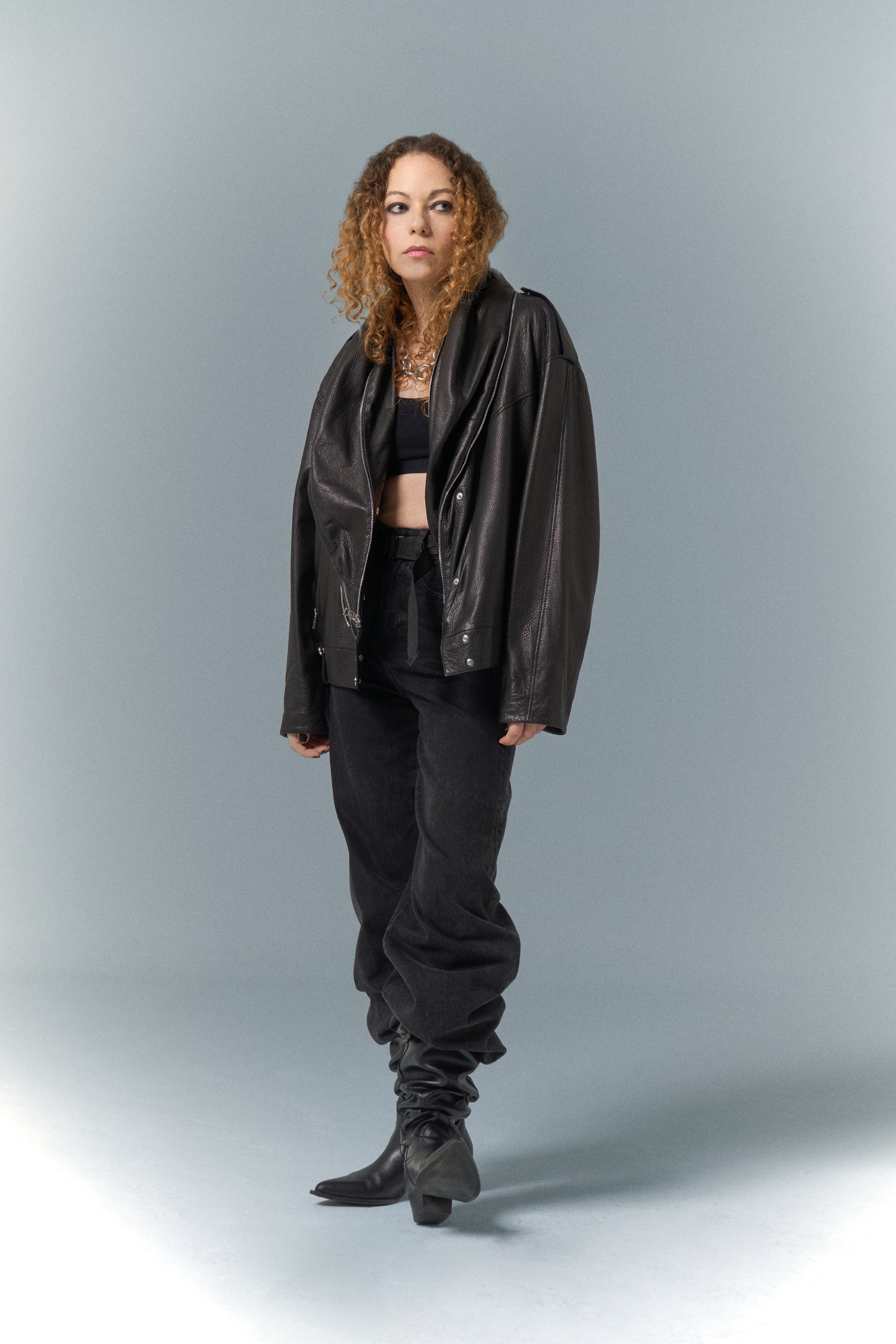 Sioussie Leather Jacket