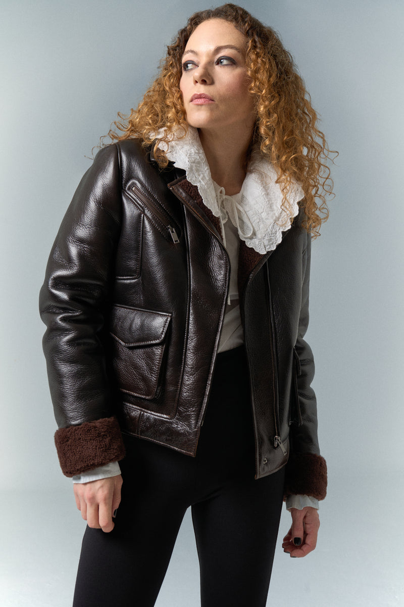 Isis Shearling Jacket