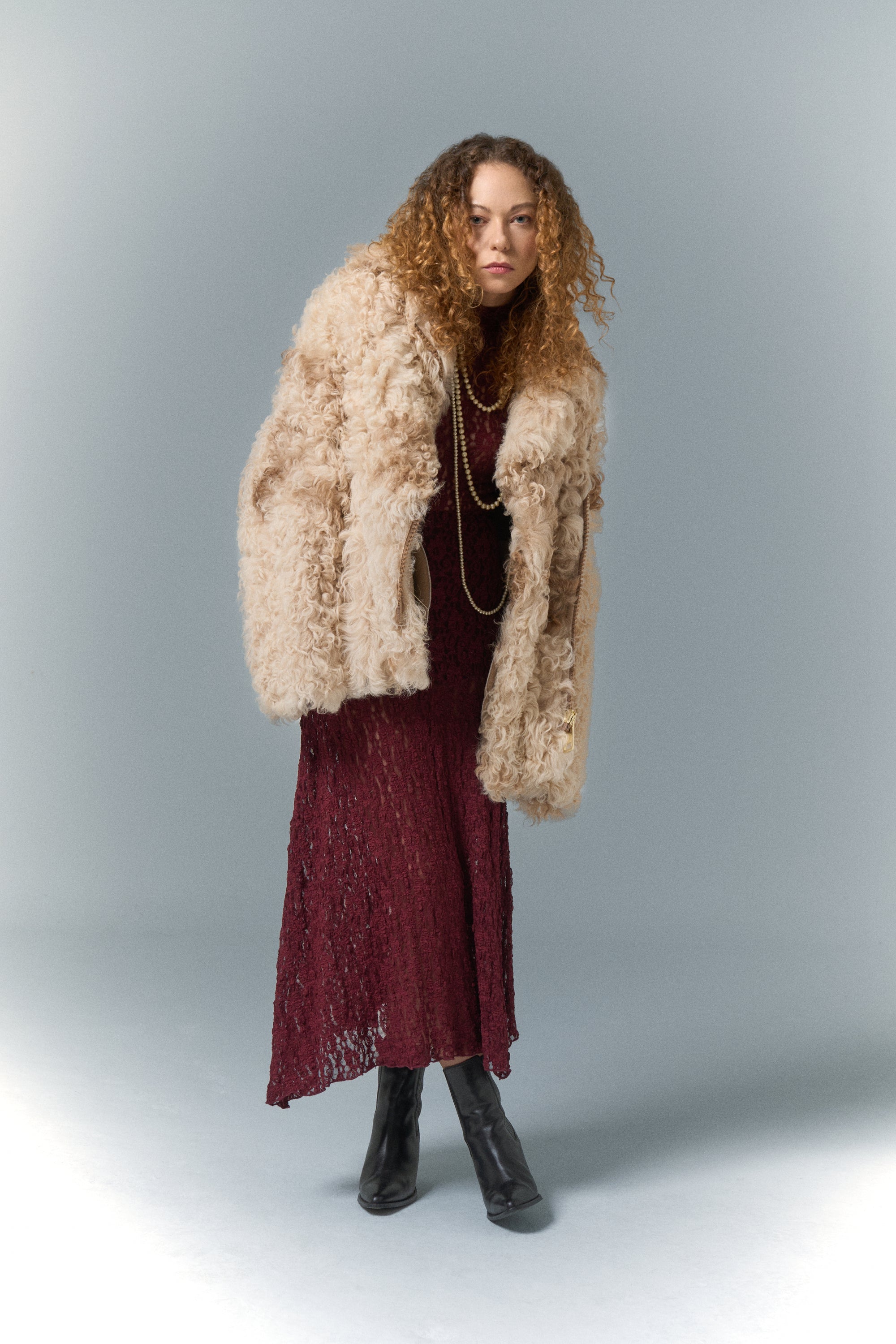Babelogue Raw Merino Shearling Jacket