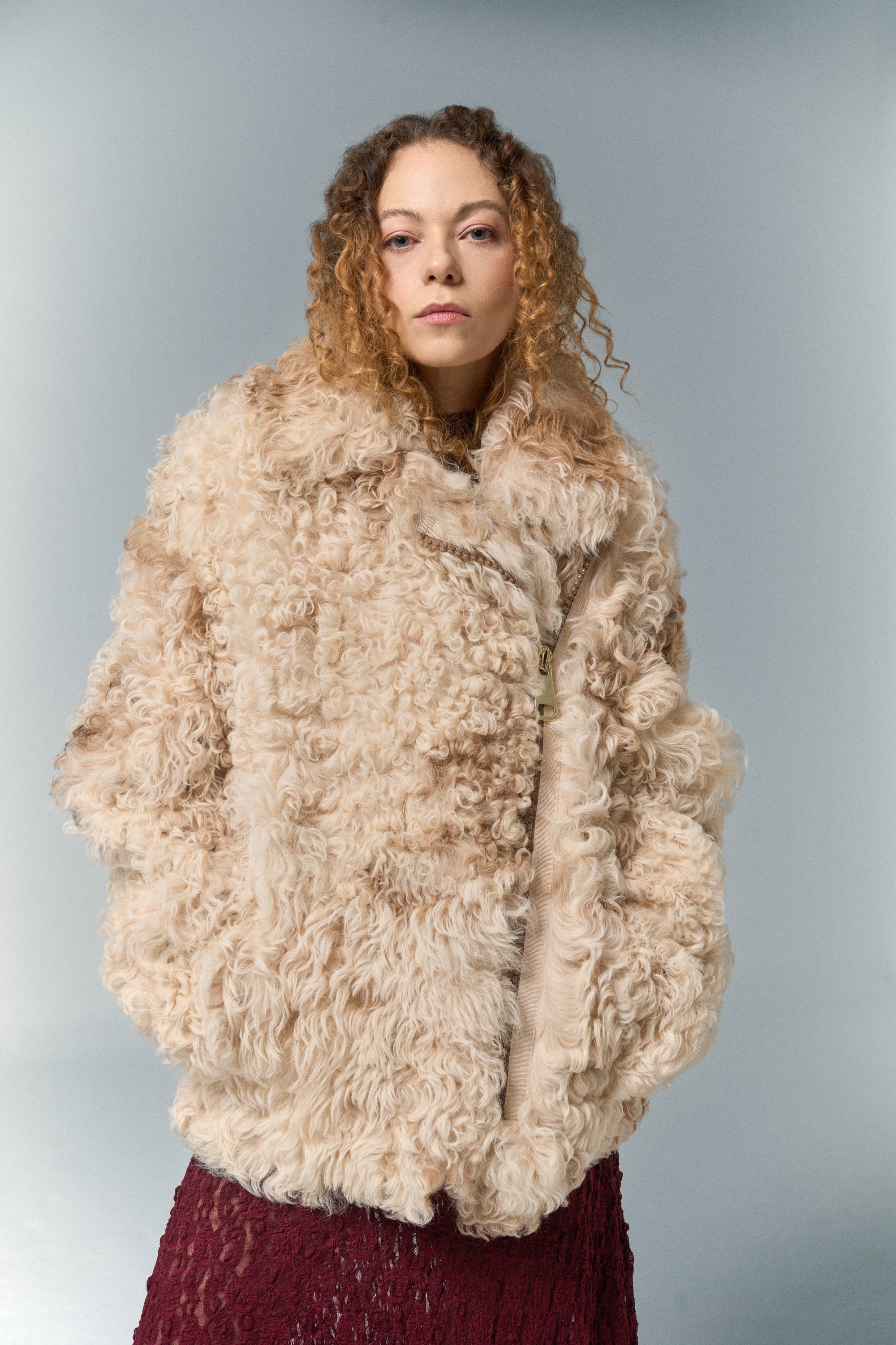 Babelogue Raw Merino Shearling Jacket