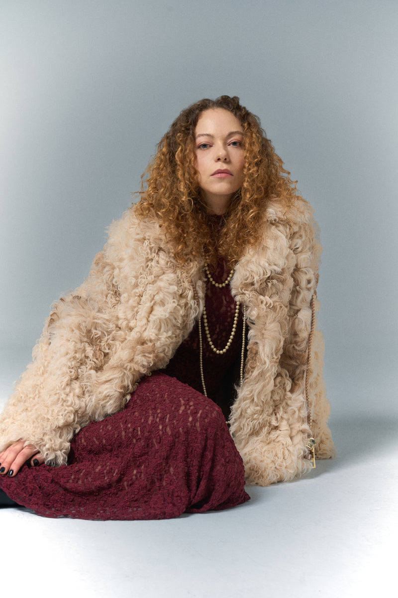 Babelogue Raw Merino Shearling Jacket