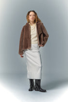 Andjelic Shearling Hoodie Jacket