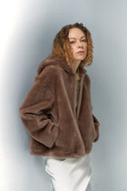 Andjelic Shearling Hoodie Jacket