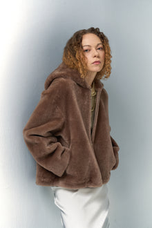 Andjelic Shearling Hoodie Jacket