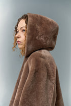Andjelic Shearling Hoodie Jacket
