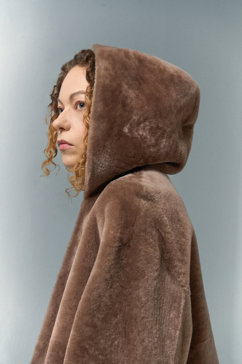 Andjelic Shearling Hoodie Jacket
