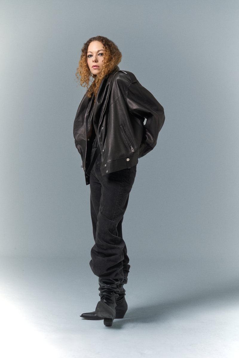 Sioussie Leather Jacket